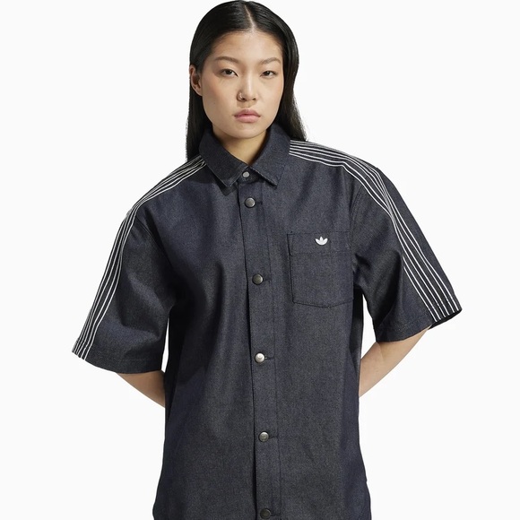 adidas
Denim Short Sleeve Shirt - Picture 1 of 9